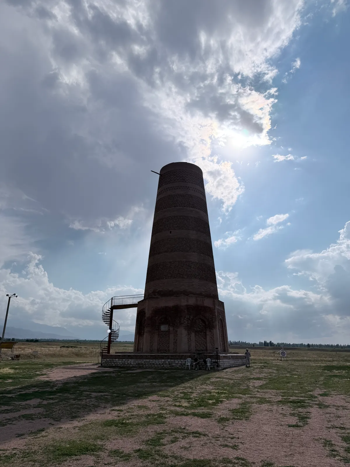 La tour de Burana, minaret du XIe siècle