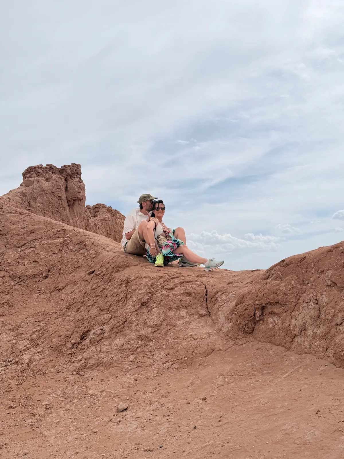 Les falaises rouges de Bayanzag, les Flaming Cliffs