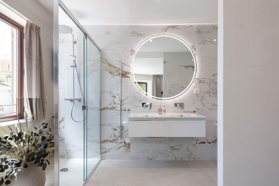 Salle de bains de la suite